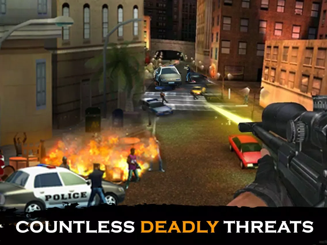 Ảnh chụp màn hình của Modern City Sniper Fury:Elite Killer iPad 