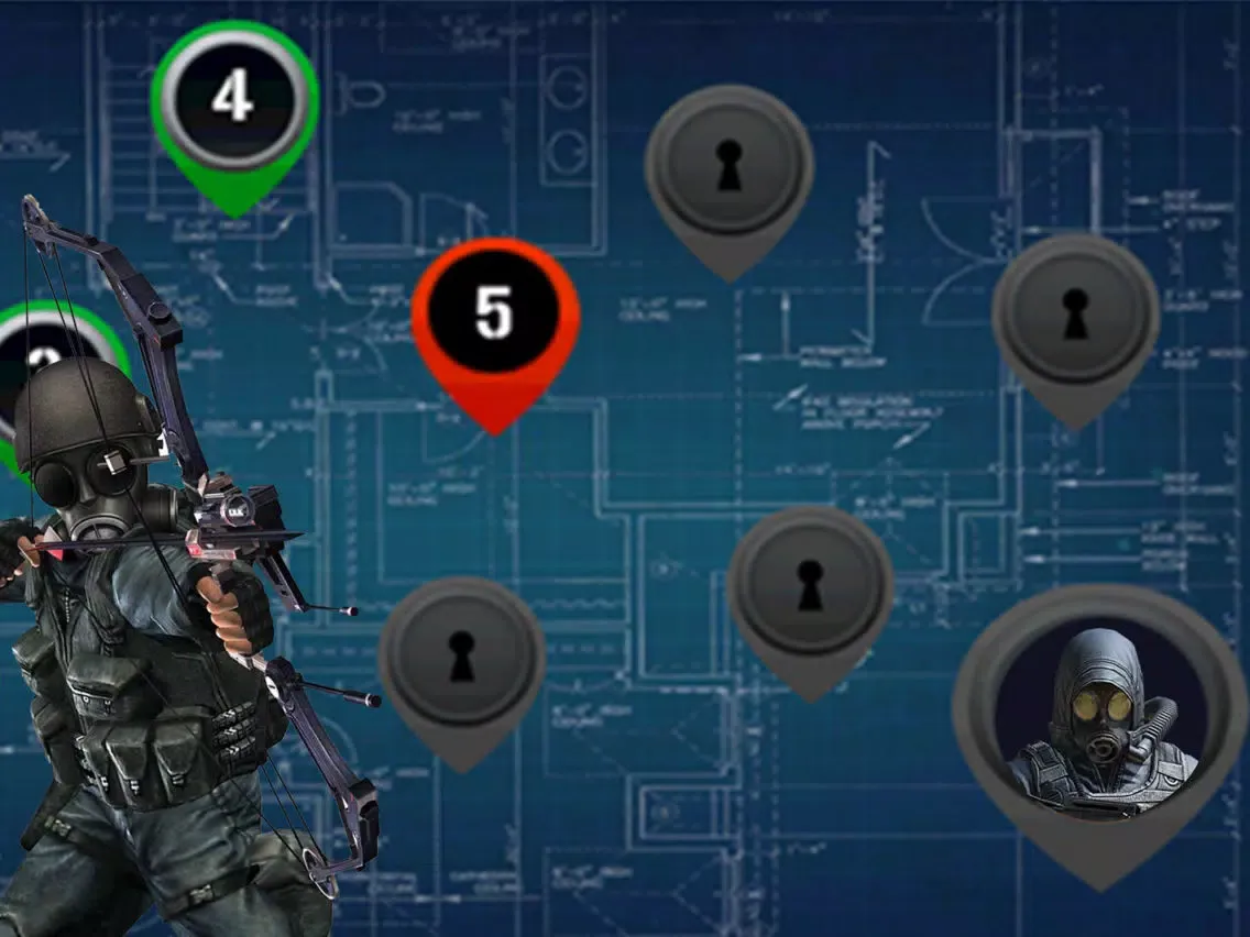 Ảnh chụp màn hình của Modern City Sniper Fury:Elite Killer iPad 