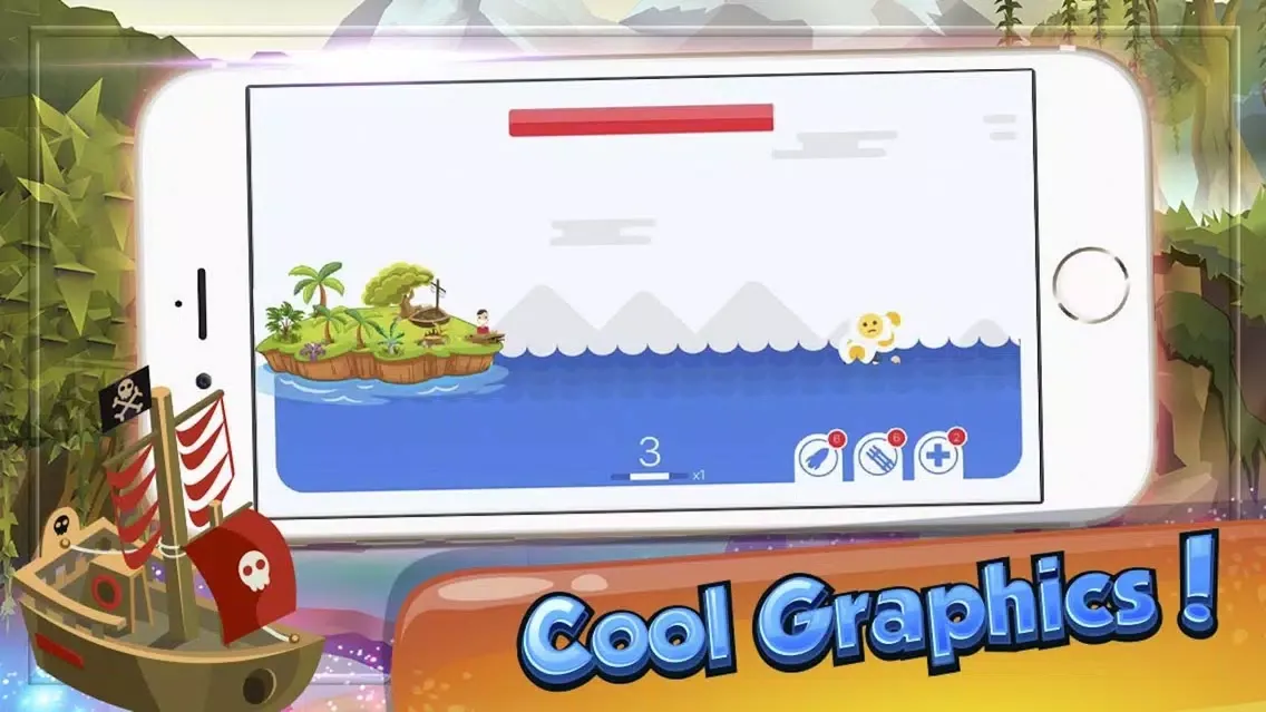 Capturas de tela do Sea fighter pirates sailors