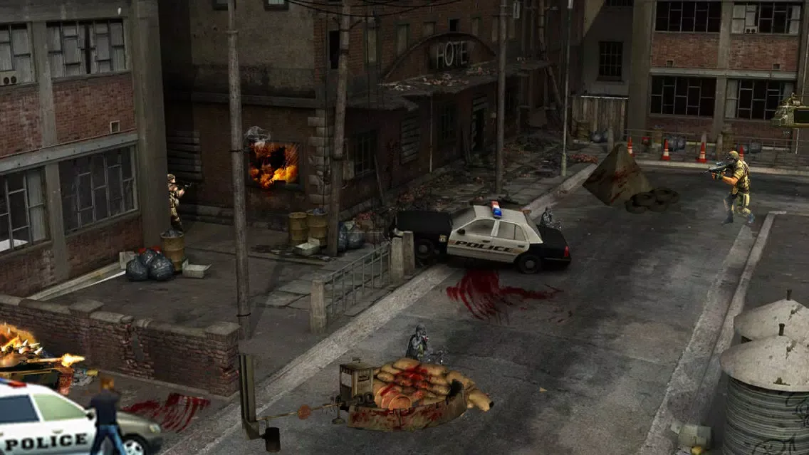 Ảnh chụp màn hình của Contract Police Sniper chase shooter
