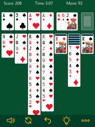 Tangkapan layar Solitaire Free+ iPad 