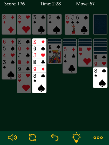 Tangkapan layar Solitaire Free+ iPad 