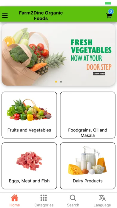 Farm2Dine Organic Foods スクリーンショット