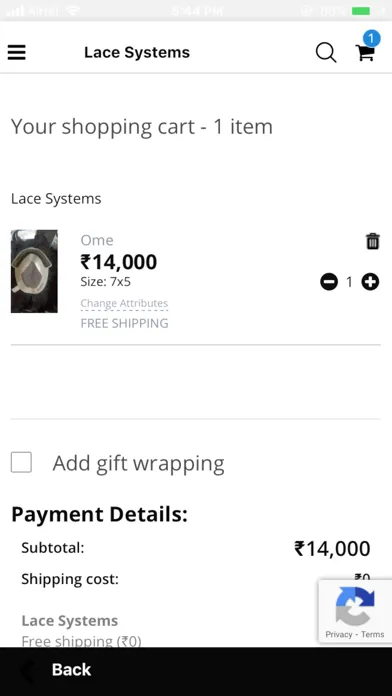 Ảnh chụp màn hình của Lace Systems