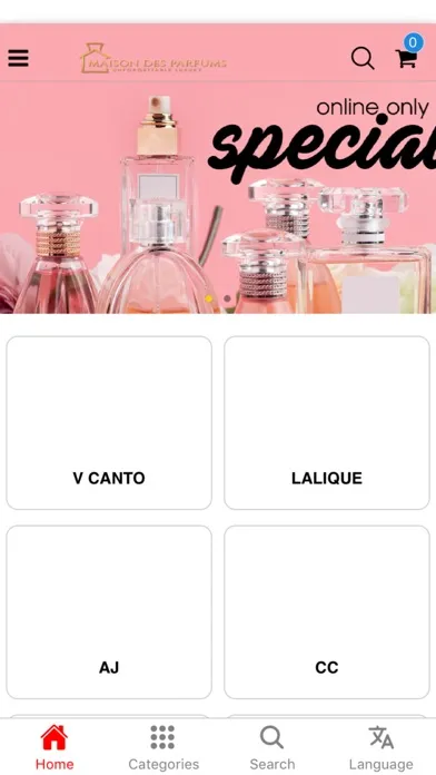 Maison des Parfums应用截图