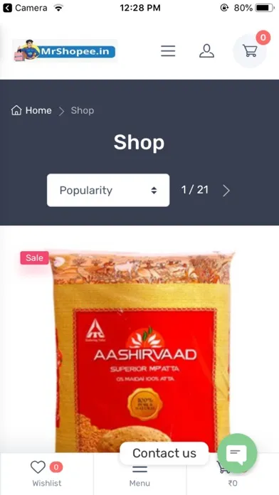 Captures d'écran de MrShopee