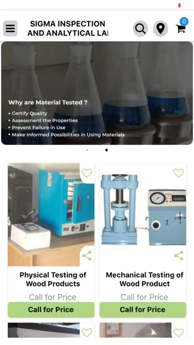 Zrzuty ekranu Sigma Lab India