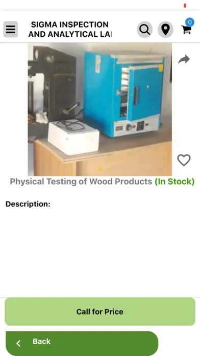Zrzuty ekranu Sigma Lab India