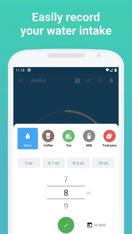 BeWet: Drink Water Reminder-screenshot-3