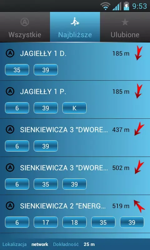 myBus online Ekran Görüntüleri