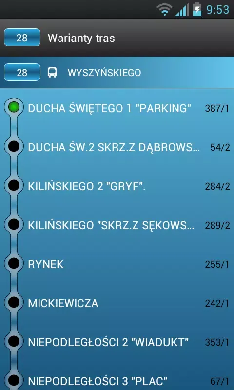 myBus online Ekran Görüntüleri