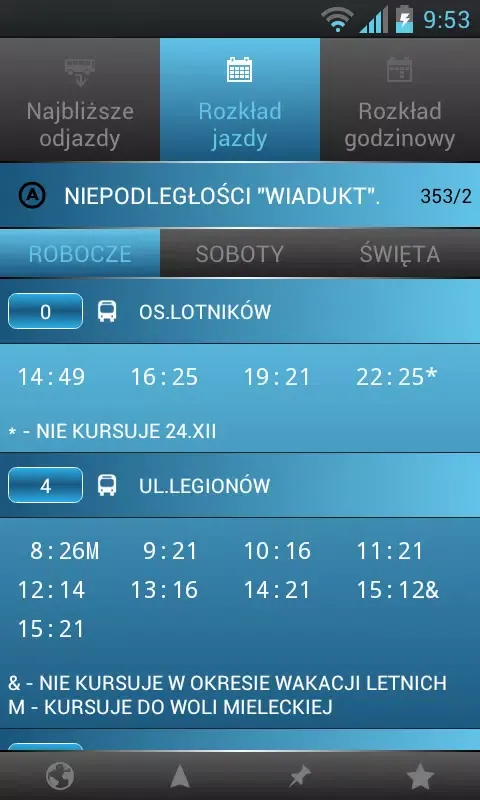 myBus online Ekran Görüntüleri