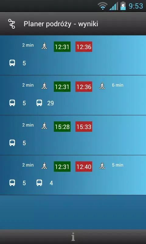 myBus online Ekran Görüntüleri