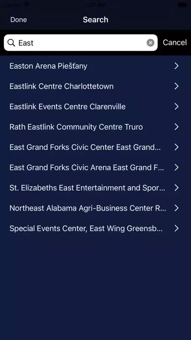 Capturas de pantalla de 1 Win - Sport Stadiums Venues