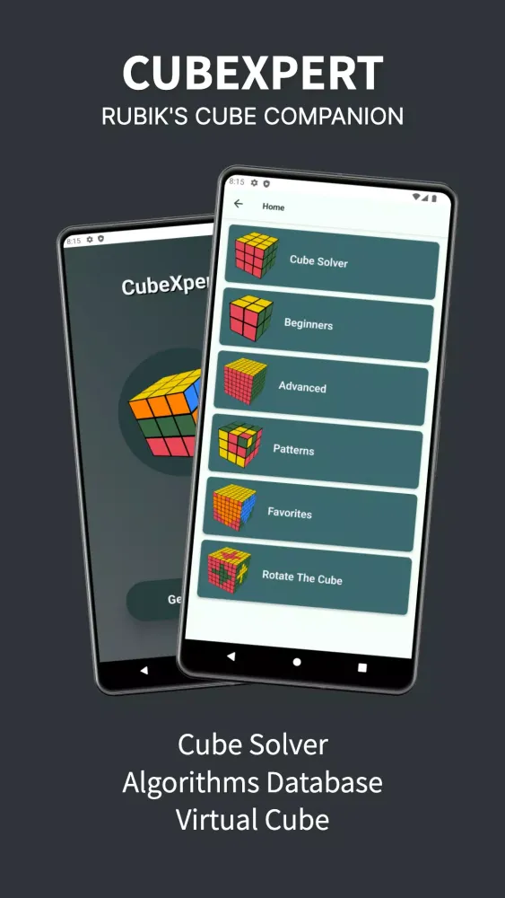 Capturas de pantalla de Cube Solver CubeXpert