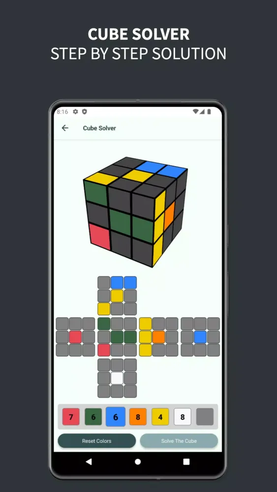 Capturas de pantalla de Cube Solver CubeXpert