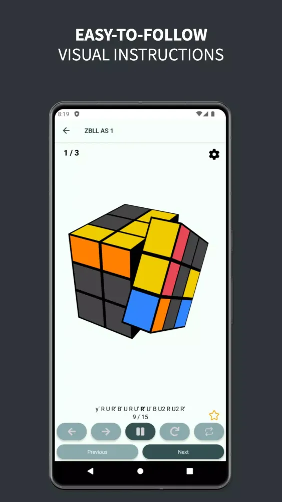 Capturas de pantalla de Cube Solver CubeXpert