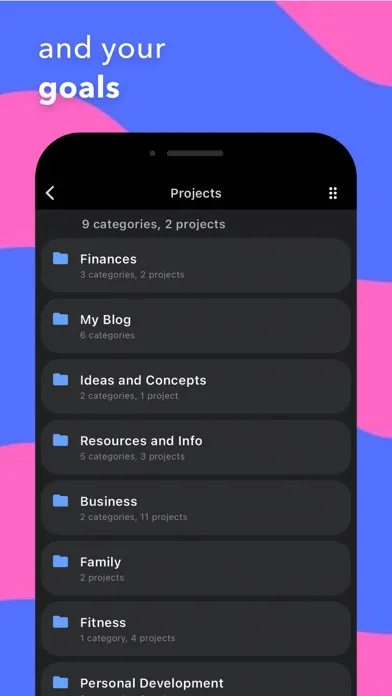 Chaos Control 2: GTD Organizer Screenshots