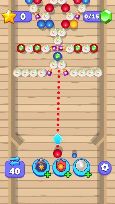Tangkapan layar Bubble Fall 3D