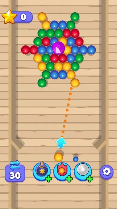 Tangkapan layar Bubble Fall 3D