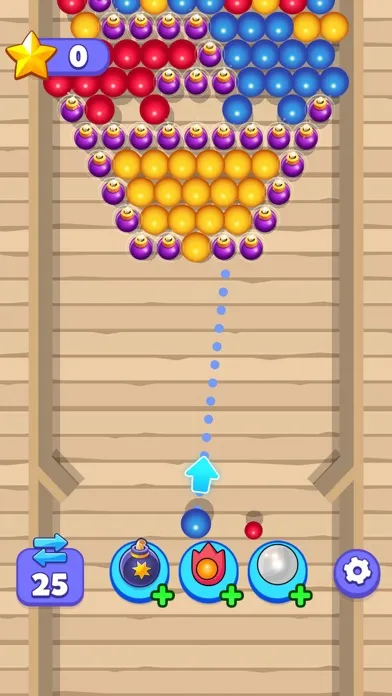 Tangkapan layar Bubble Fall 3D