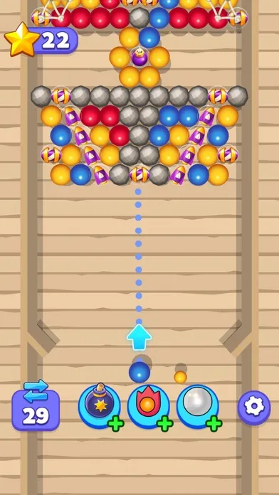 Tangkapan layar Bubble Fall 3D