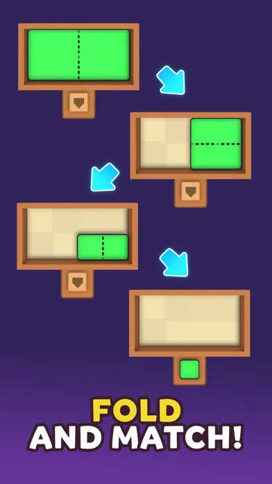 Tangkapan skrin Fold Match 3D