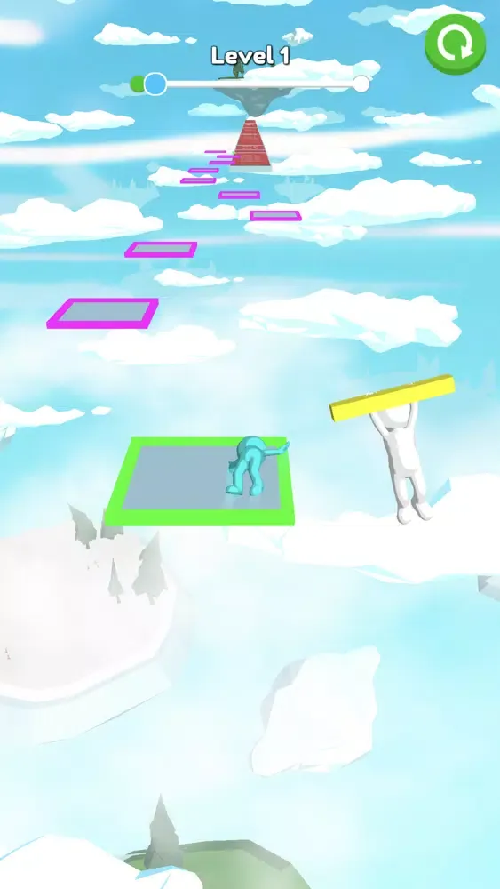 Capturas de tela do Trampoleet!