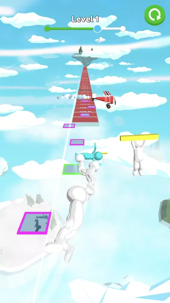Capturas de tela do Trampoleet!