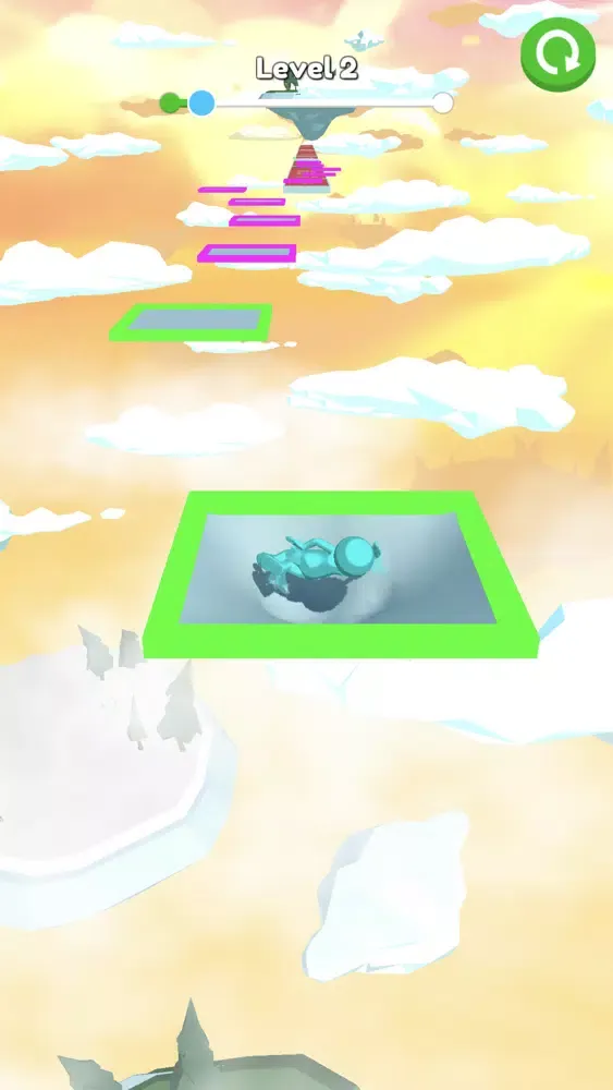 Capturas de tela do Trampoleet!