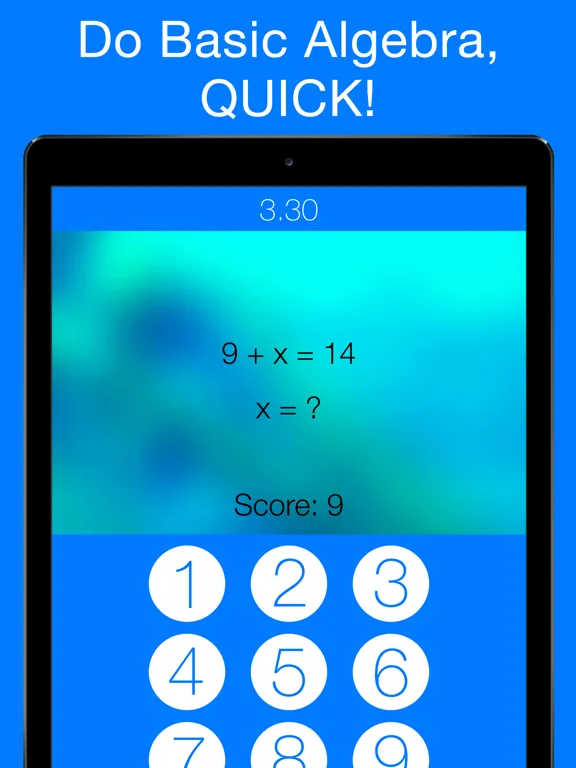 Capturas de pantalla de Algebra Game with Equations iPad 