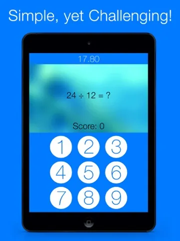 Division Game - Flashcards style math games for 2nd and 3rd grade kids iPad  স্ক্রিনশট