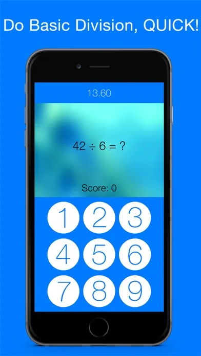 Division Game - Flashcards style math games for 2nd and 3rd grade kids স্ক্রিনশট