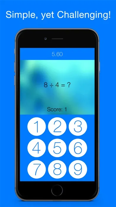 Division Game - Flashcards style math games for 2nd and 3rd grade kids স্ক্রিনশট
