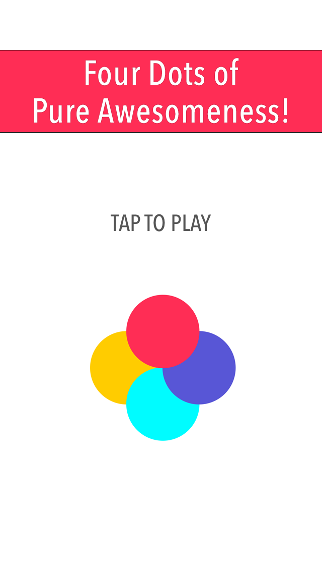 Four Awesome Dots - Free Falling Balls Games应用截图