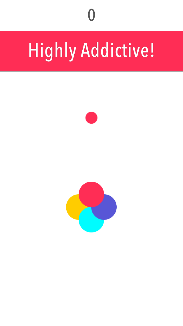 Four Awesome Dots - Free Falling Balls Games应用截图