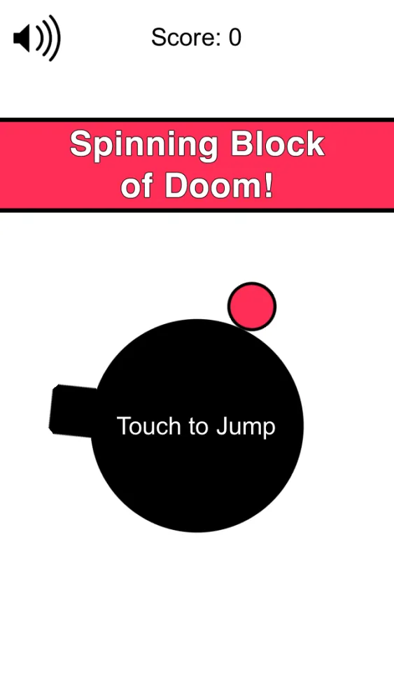 Capturas de tela do Super Red Dot Jumper - Make the Bouncing Ball Jump, Drop and then Dodge the Block