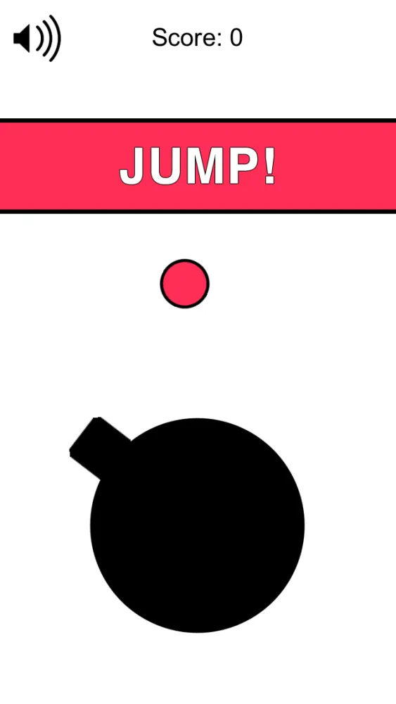 Capturas de tela do Super Red Dot Jumper - Make the Bouncing Ball Jump, Drop and then Dodge the Block
