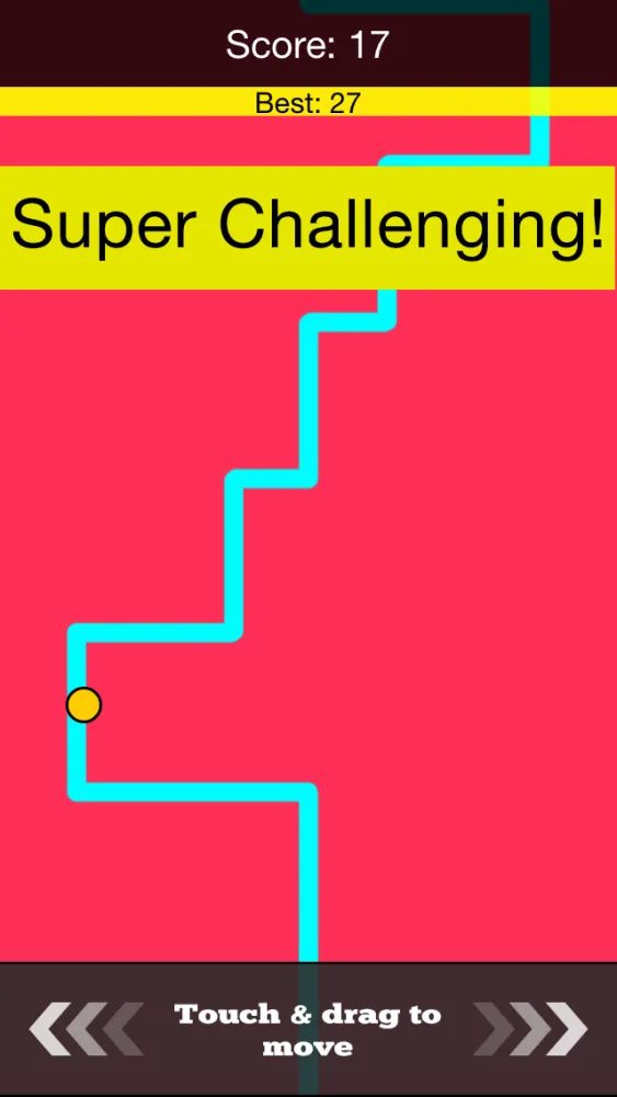 Скриншоты Follow the Thin Line - Move the Dot with Your Finger