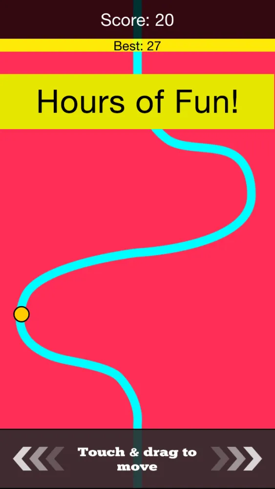 Скриншоты Follow the Thin Line - Move the Dot with Your Finger