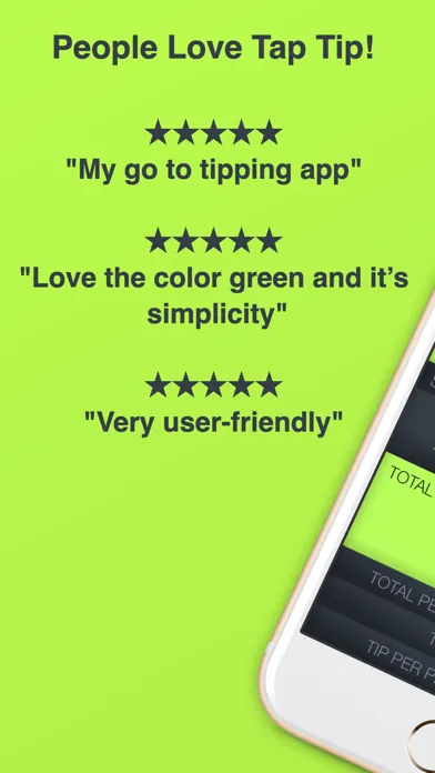 Screenshot di Tip Calculator - Tap Tip Pro