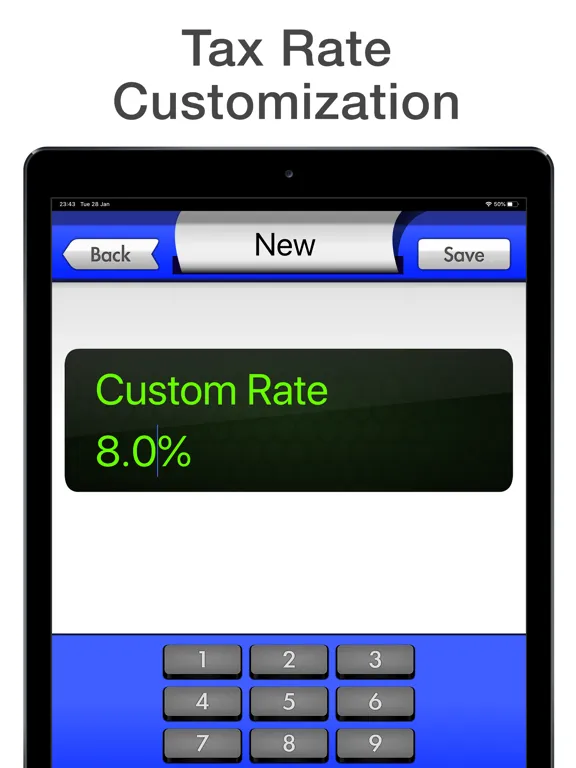 صور V.A.T. Calculator Pro - Tax Me iPad 