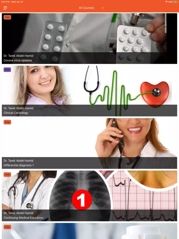 Capturas de pantalla de MedLearn | Medical Education iPad 