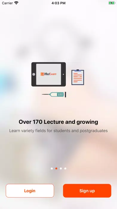 Capturas de pantalla de MedLearn | Medical Education