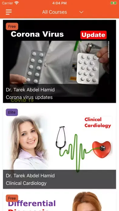 Captures d'écran de MedLearn | Medical Education
