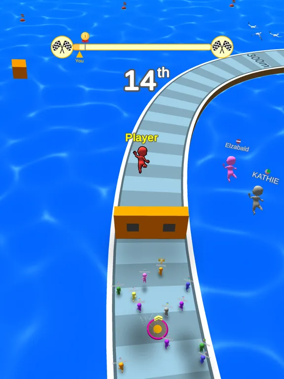 Zrzuty ekranu Bouncy Race 3D iPad 
