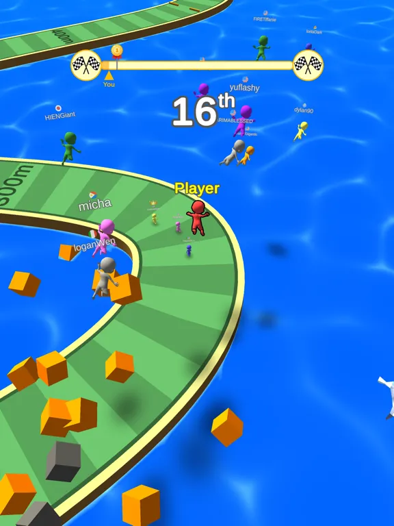 Zrzuty ekranu Bouncy Race 3D iPad 
