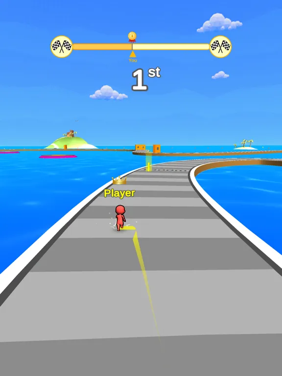 Zrzuty ekranu Bouncy Race 3D iPad 