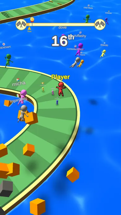 Zrzuty ekranu Bouncy Race 3D