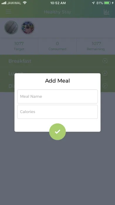 Ảnh chụp màn hình của Calorie Munch Out